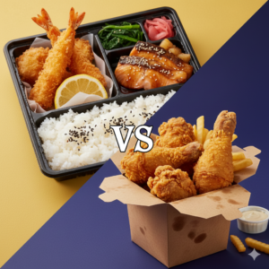 점심 메뉴로 편의점 도시락과 배달 치킨을 두고 기회비용을 생각