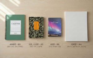 왜 소설책은 A4 용지보다 작을까? (종이 규격과 전지, 국전지 vs 46전지)